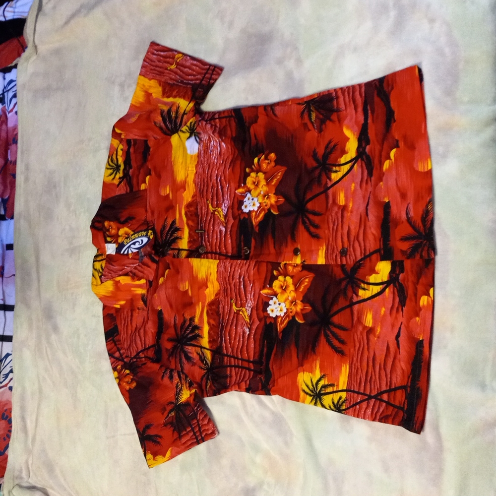 Palmwave Hawaii -XL Hawaiian stlye button-down